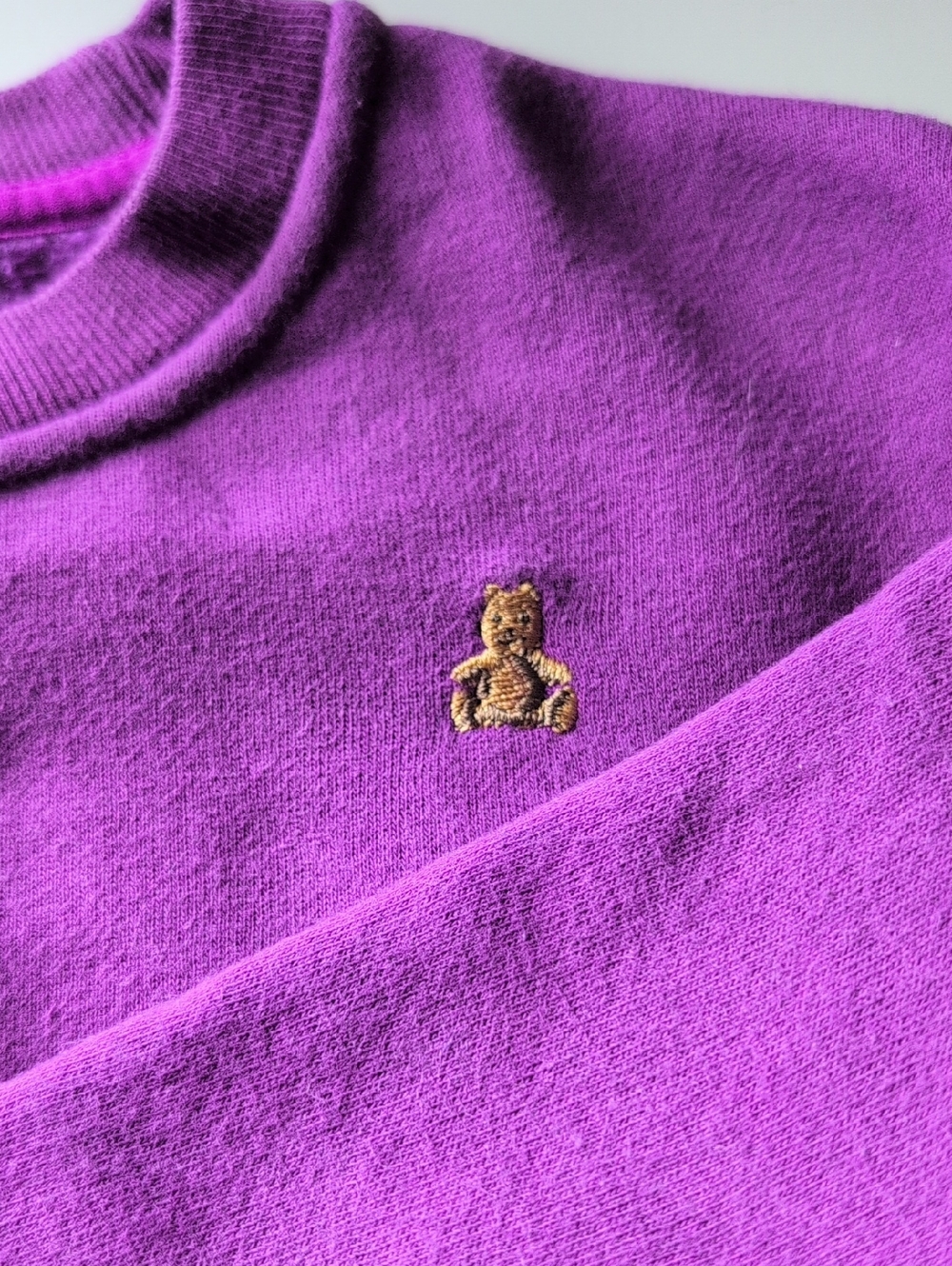 Gap Vintage Soft Sweatshirt 🟣 Purple - Picture 4 of 5
